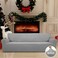 Easy-Going Stretch 4 Seater Oversized Sofa Couch Cover Light Gray