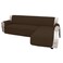 Easy-Going Reversible L-Shape Sectional Couch Cover, X-Large, Coffee/Coffee