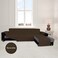 Easy-Going Reversible L-Shape Sectional Couch Cover, X-Large, Coffee/Coffee