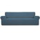 Easy-Going Stretch 4 Seater Oversized Sofa Couch Cover Bluestone