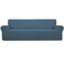 Easy-Going Stretch 4 Seater Oversized Sofa Couch Cover Bluestone