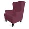 Easy-Going Stretch Wingback Chair Sofa Slipcover ASH Rose