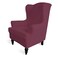 Easy-Going Stretch Wingback Chair Sofa Slipcover ASH Rose