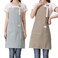 Lofekea Apron with 2 Pockets, 2 Pack Cooking Kitchen Aprons, Bib Chef Apron
