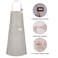 Lofekea Apron with 2 Pockets, 2 Pack Cooking Kitchen Aprons, Bib Chef Apron