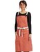 Caldo Split Leg Apron (Terracotta)