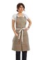 Caldo Split Leg Apron (Grey)