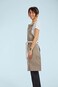 Caldo Split Leg Apron (Grey)