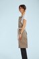 Caldo Split Leg Apron (Grey)