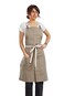 Caldo Split Leg Apron (Grey)