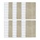SIMPLI-MAGIC 79282 Microfiber Kitchen Towels, Brownstone/White, 15"x25", 12 Pack