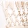 DII Dobby Stripe Table Runner, 13x108, Stone &amp; Cream Background