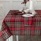 Benson Mills Holiday Plaid Tablecloth (Red, 60" X 84" Rectangular)