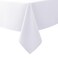 Biscaynebay Textured Fabric Tablecloths 70x120 Inches Rectangular, White Water Resistant Tablecloths for Dining, Kitchen, Wedding and Parties etc. Machine Washable