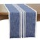 Striped Fringe Table Runner