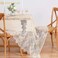 Ivory Lace Tablecloth 60x120 Inch Wedding Rectangular Table Cloth Overlay