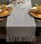 DII Woven Basic Tabletop Collection, Chevron Table Runner, 15x108, Gray