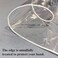 FeelingWarm Clear Table Cover Protector Plastic Tablecloth Oval 60 X 90 Inch PVC Vinyl Table Protective Dining Covering Transparent Waterproof
