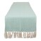 DII Woven Basic Tabletop Collection, Chevron Table Runner, 15x108, Aqua