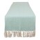 DII Woven Basic Tabletop Collection, Chevron Table Runner, 15x108, Aqua