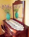 Hetao 12x35 100% Cotton Handmade Crochet lace Table Runners Oblong Tablecloth Doilies Doily,Beige