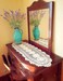 Hetao 12x35 100% Cotton Handmade Crochet lace Table Runners Oblong Tablecloth Doilies Doily,Beige