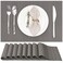 Myir JUN Placemats Set of 8 Kitchen and Dining Table Placemats