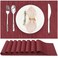 Myir JUN Placemats Set of 8 Kitchen and Dining Table Placemats