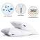 Waterproof Pillow Case Protector Zippered Standard Size White Pillow Covers