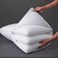 Three Geese Adjustable Layer Goose Feather Pillow Queen Size,Assemblable Bed Pillow with Pillowcase,100% Soft Cotton Cover,Good for Side and Back Stomach Sleeper,Packaging Include 1 Pillow.