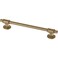 Franklin Brass Adjusta-Pull (5-PackAdjustable Drawer PullsFits 1-3/8 to 6-5/16 Inch Hole CentersChampagne Bronze Cabinet HandlesFluted Edge