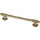 Franklin Brass Adjusta-Pull (5-PackAdjustable Drawer PullsFits 1-3/8 to 6-5/16 Inch Hole CentersChampagne Bronze Cabinet HandlesFluted Edge