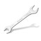DURATECH 11 mm x 13 mm Super-Thin Open End Wrench, Metric