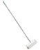 QWORK Spiked Screeding Compound Roller, 20" x 1" Latex Floor Self Leveling Screed Spiked Roller Remove Bubble Smooth Level Screed Surface with 30mm Nails/Teeth, with 5.2ft Telescopic Rod