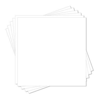 Goefun White Cardstock 12x12 24 Sheets