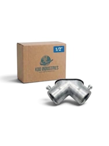 KDD INDUSTRIES 1/2" EMT Conduit Set Screw Pull Elbow 15 PACK