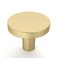 Amerdeco 10 Pack Brushed Gold Cabinet Knobs Single Hole Cabinet Pulls