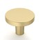 Amerdeco 10 Pack Brushed Gold Cabinet Knobs Single Hole Cabinet Pulls