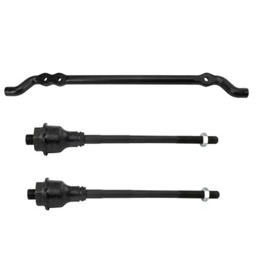 TRQ Front Steering Kit Center Link Tie Rod