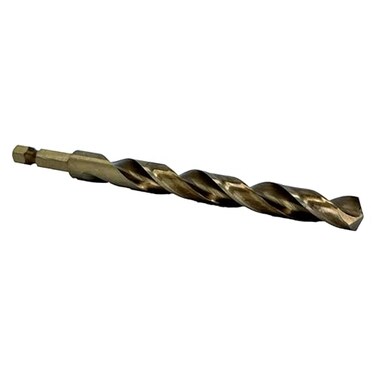 Drill America 3/8" Quick Change Cobalt Drill Bit with Hex Shank, COHEX Series