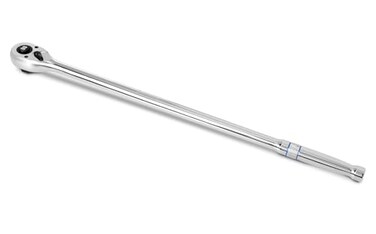 DURATECH Extra Long Handle 1/2-Inch Drive Ratchet, 90-Tooth Ratchet Wrench