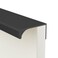 Goldenwarm 10 Pack 5in Black Finger Edge Pulls for Black Cabinet Handles