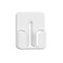 Practicon Digital X-Ray Sensor Basket with Adhesive Mount, White, Pack of 2