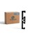 KDD INDUSTRIES Multi-Function Clip 1/4" Threaded 50 Pack - Black Steel Metal Ceiling Mount Screw-in-hooks