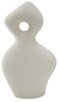 Signature Design by Ashley Modern Ceramic Abstract Sculpture, Off White