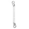 HARFINGTON Offset Extra Long Box End Wrench 12 x 14 mm Metric 12 Point 45 Degree Offset Double End Box Ratcheting Wrench CR-V Polished Long Spanner Tools