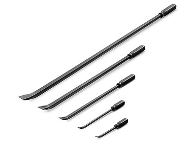 TEKTON Angled End Handled Pry Bar Set, 5-PieceLSQ90505
