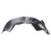 TRQ Front Left Inner Fender Liner Black Drivers Side