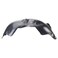 TRQ Front Left Inner Fender Liner Black Drivers Side