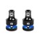 BLACKROBOT 2PCS Impact Bit Holders 1/2 Inch Square Drive to 1/4 Inch Hex Socket Adapter for Impact Wrench